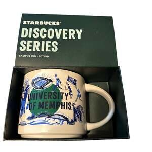University of Memphis 14oz Discovery Series Starbucks mug
